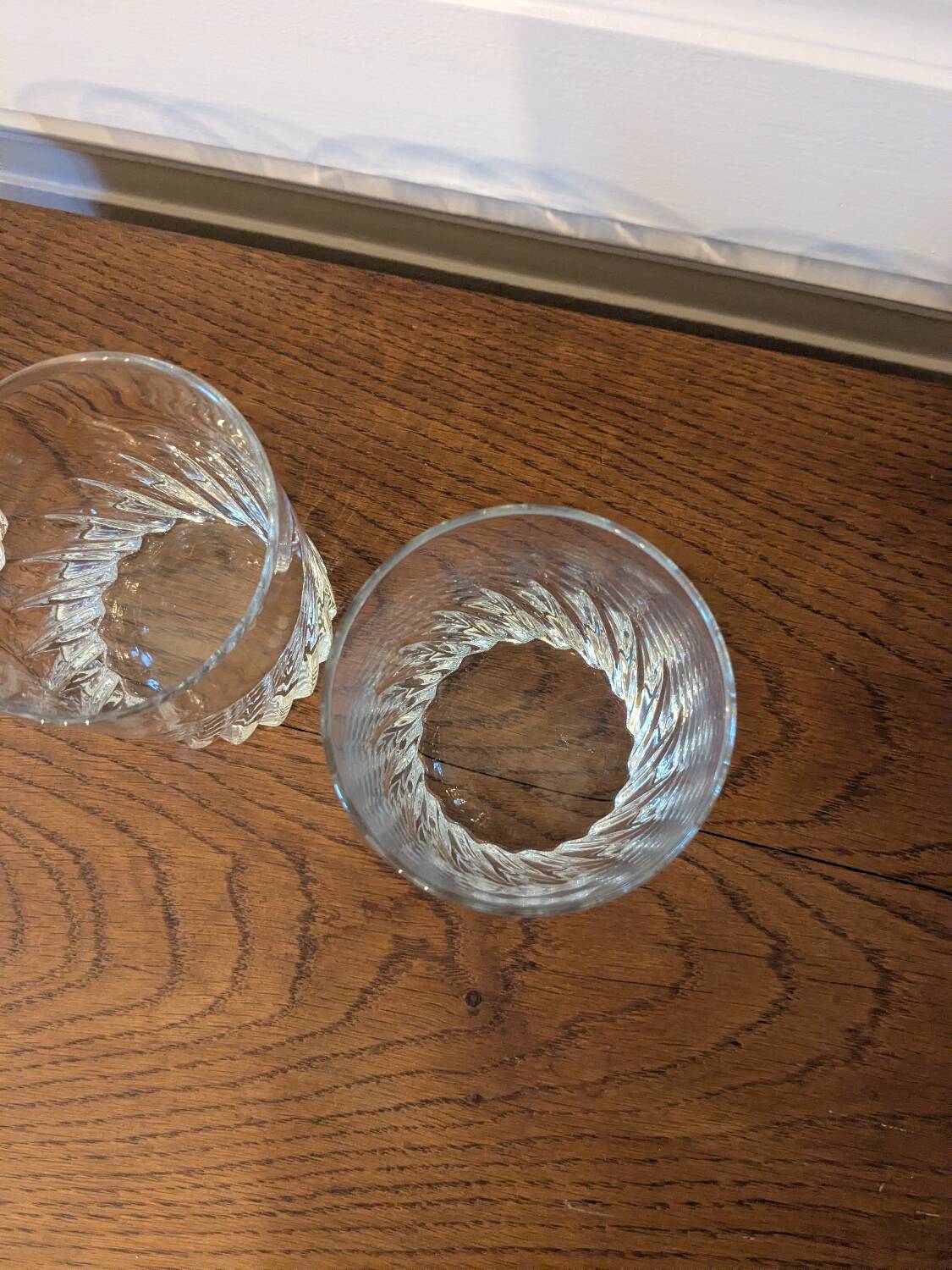 3 whisky glasses
