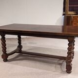 Wooden dining table