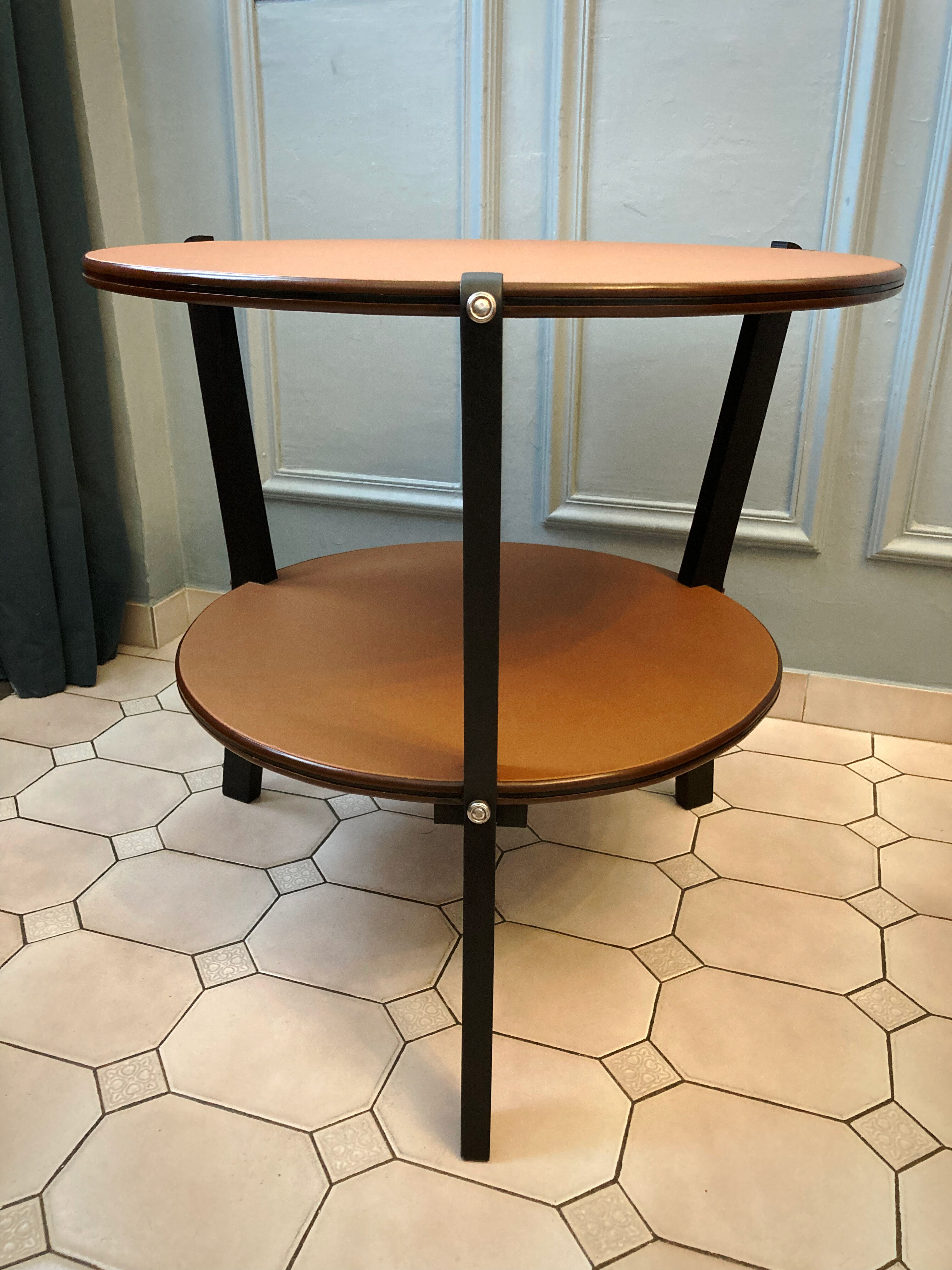 Gueridon tripod Art-Deco