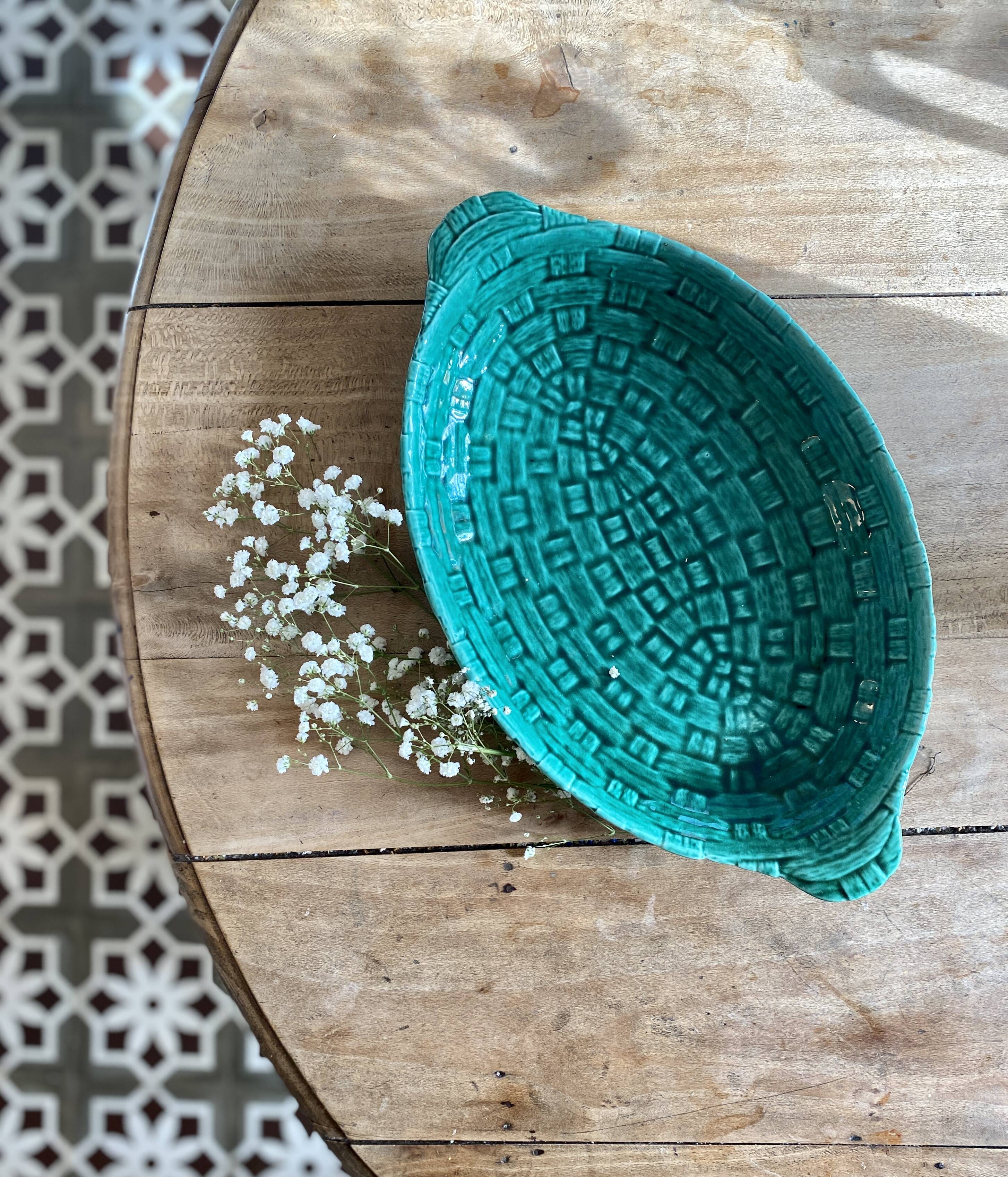 Vintage ceramic dish Digoin