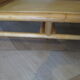 Buffet bas 2 portes -rotin tressé-bambou -cannage