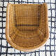 Fauteuil rotin tressé enfant