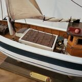 Model wooden boat