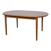 Table à manger en teck par Nils Jonsson Hugo Troeds, Suède, 1960s
