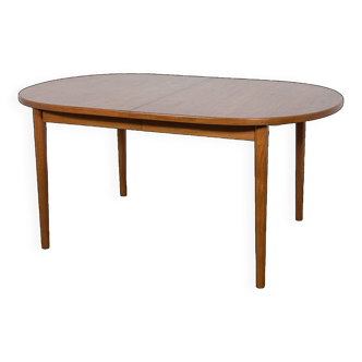 Table à manger en teck par Nils Jonsson Hugo Troeds, Suède, 1960s