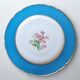 6 dessert plates in porcelain Old Paris 19th century