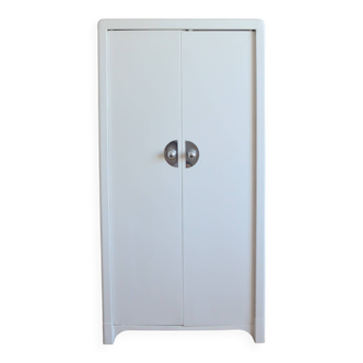 Vintage Mado metal storage cabinet from the 1950s.