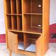 Vintage oak chest of drawers with vinyl storage, Year 1960. Ref Willy