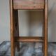 Tabouret art-populaire vintage