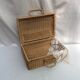 Vintage wicker case