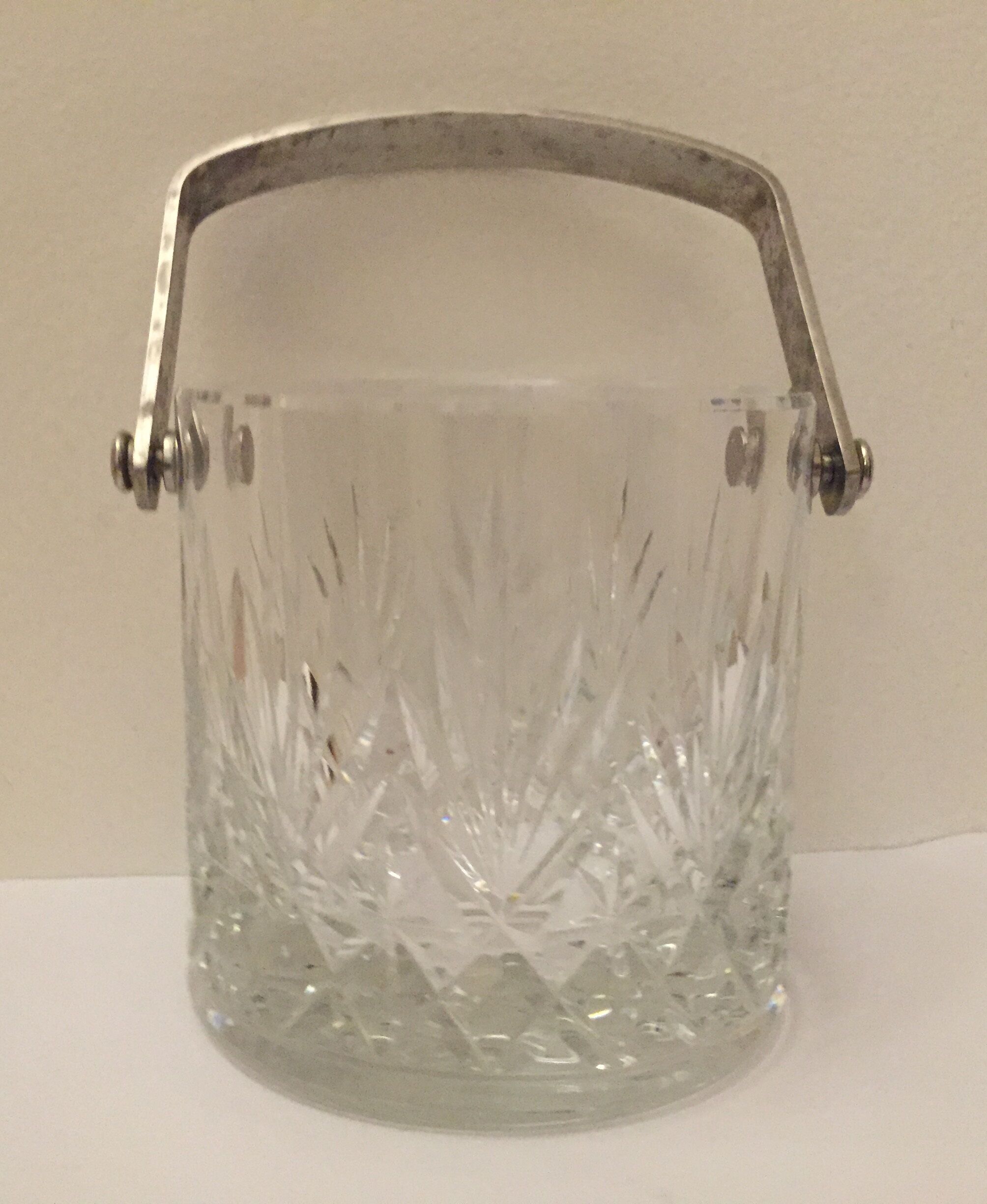 Saint Louis Crystal ice bucket