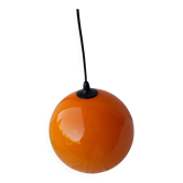 Suspension en opaline orange