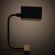 Lampe de table vintage en laiton 1960 Suisse