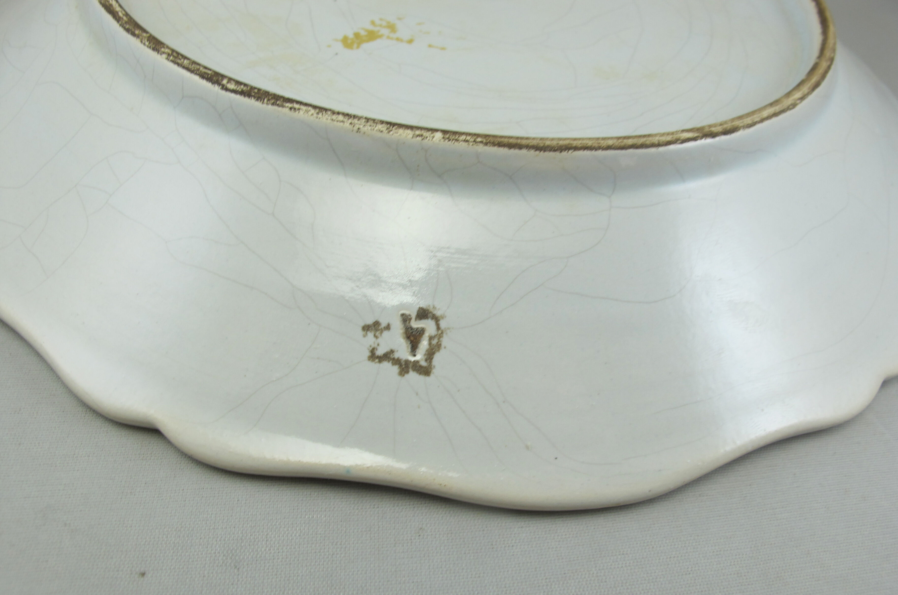 Assiette en faïence nevers n°3