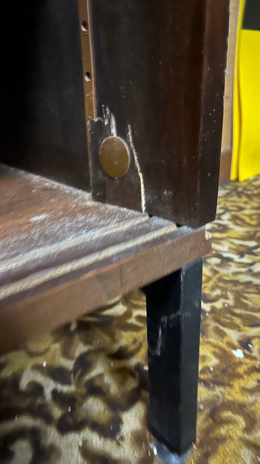 Enfilade placage palissandre vintage 1980