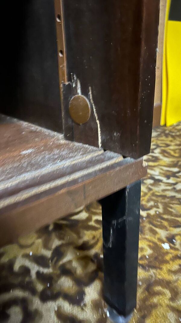 Enfilade placage palissandre vintage 1980