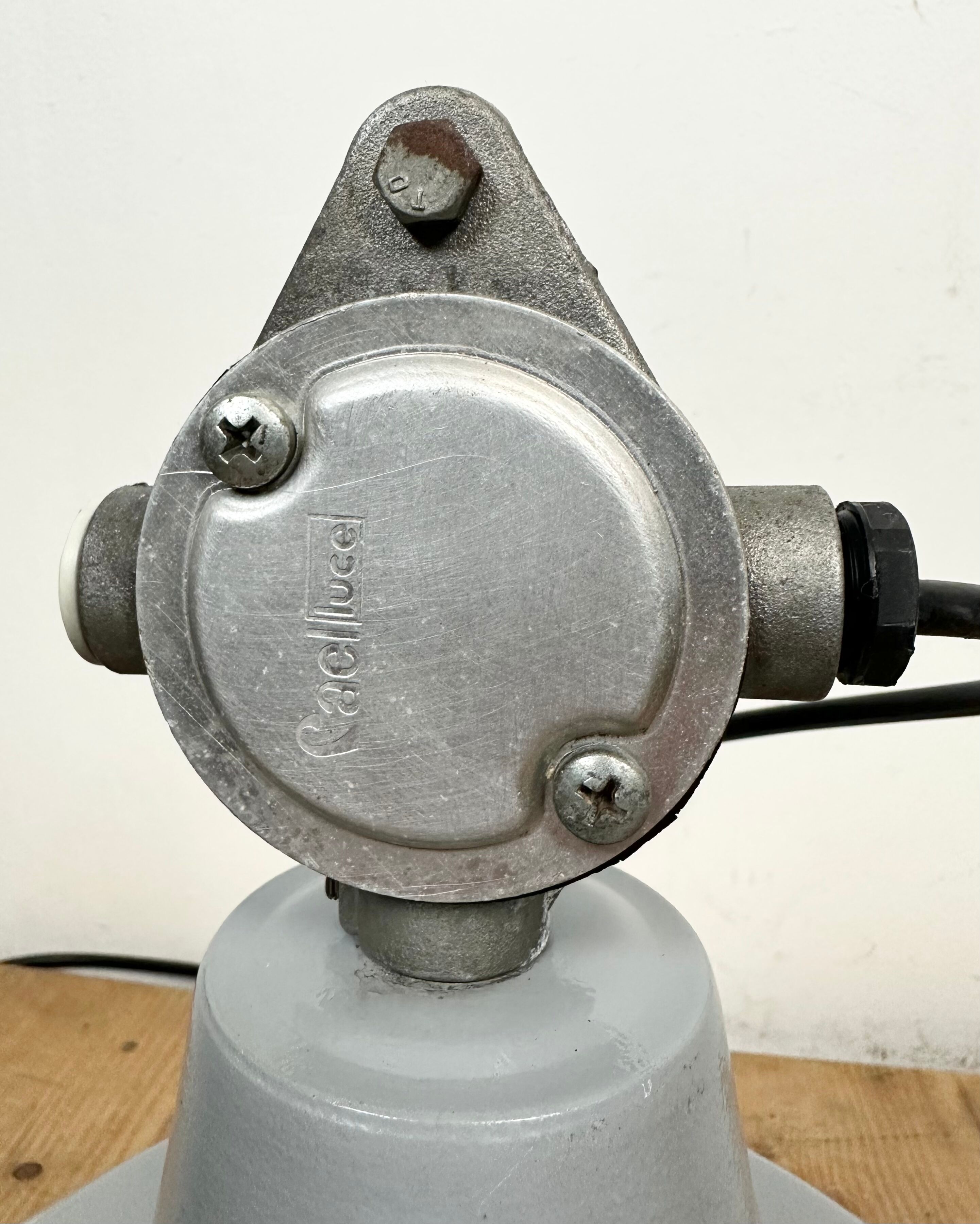 Industrial Italian Aluminium Pendant Lamp from Fael Luce, 1970s