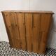 Bibus in solid pine, bookcase in pitch pine, 20th century manufacturing