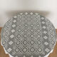 Vintage rectangular crochet tablecloth