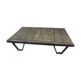 Industrial plant pallet coffee table