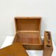 Old wooden box from the 70s