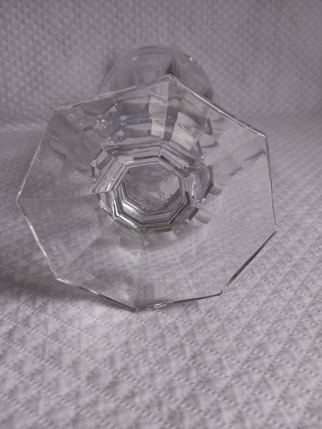 Superb cut crystal jug from the Saint Louis house, model Ch.