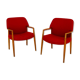 Set de 2 fauteuils Aksel Bender Madsen & Ejner Larsen, Fritz Hansen, Suède, 1960