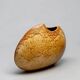 Sculptural ceramic vase in vintage Italian style by Roberto Rigon for Bertoncello Model 137.