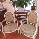 4 fauteuils d'époque Louis XVI estampillés