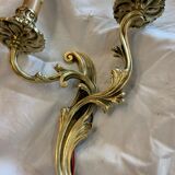 Pair of wall light in Bronze Louis XVI