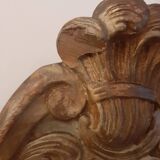 Louis XIV-style gilded wooden mirror