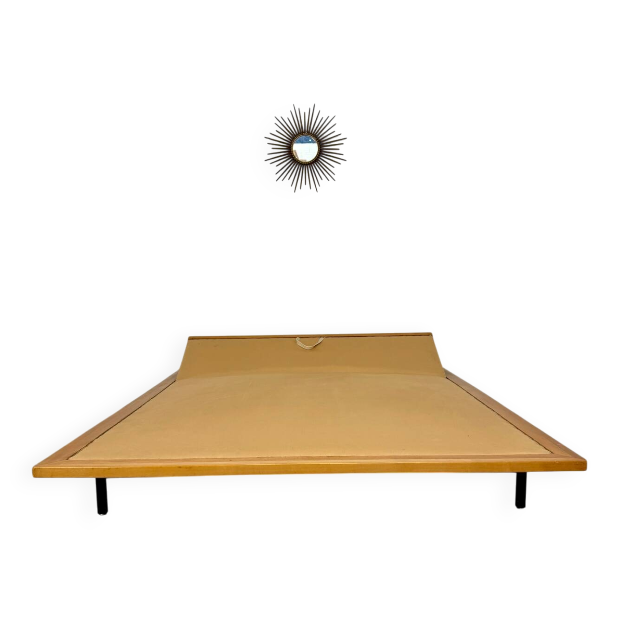 Ancien lit 2 places design Dieter Wäckerlin Daybed Idealheim 1960