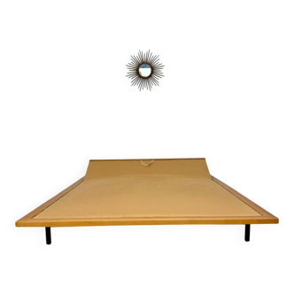 Vintage double bed design by Dieter Wäckerlin Daybed Idealheim 1960.