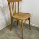 Série de 6 chaises bistrot en bois courbé