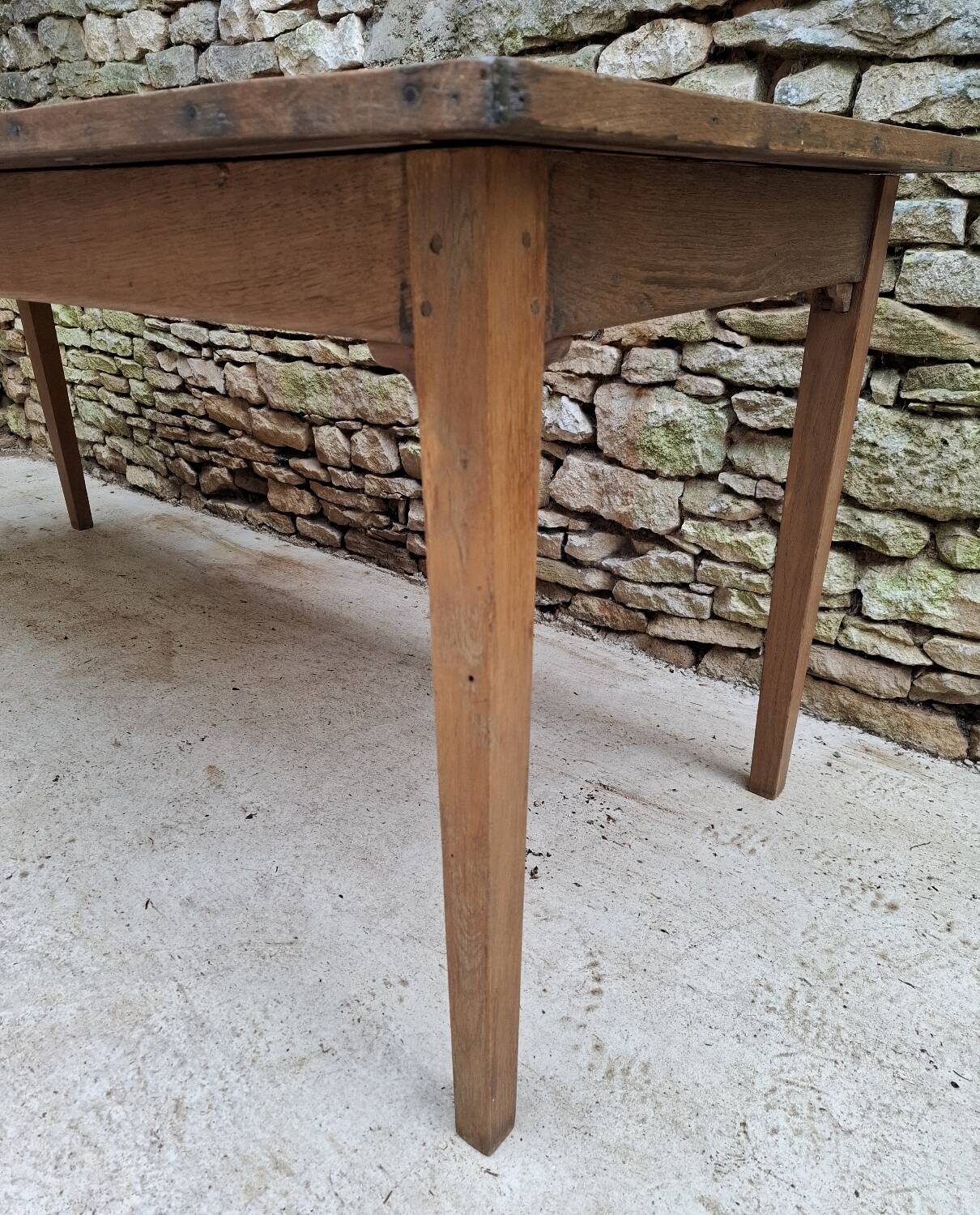 Oak farmhouse table 200cm