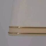 Paire de lampes en chrome et métal brossé