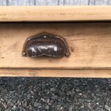 Old wooden coffee table