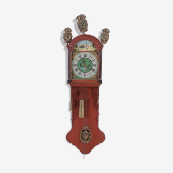 Antique frisian tail clock - 19th century