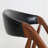Schou Andersen Møbelfabrik / Kai Kristiansen Type 31 chair / teak / skai / Mid Century Danish Modern Design / 1950s / 1960s
