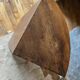 meuble d'angle rond en bois