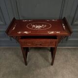 Console en bois de fer Chine ou Indochine début XXe incrustations nacre