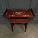 Console en bois de fer Chine ou Indochine début XXe incrustations nacre