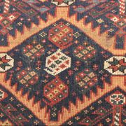 Old Persian rug 19th century handmade 118 X 215 cm