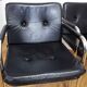 Set of 4 Bauhaus leather armchairs