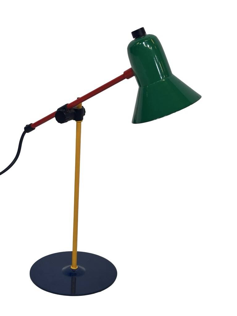 Lampe de bureau massive vintage, années 1980