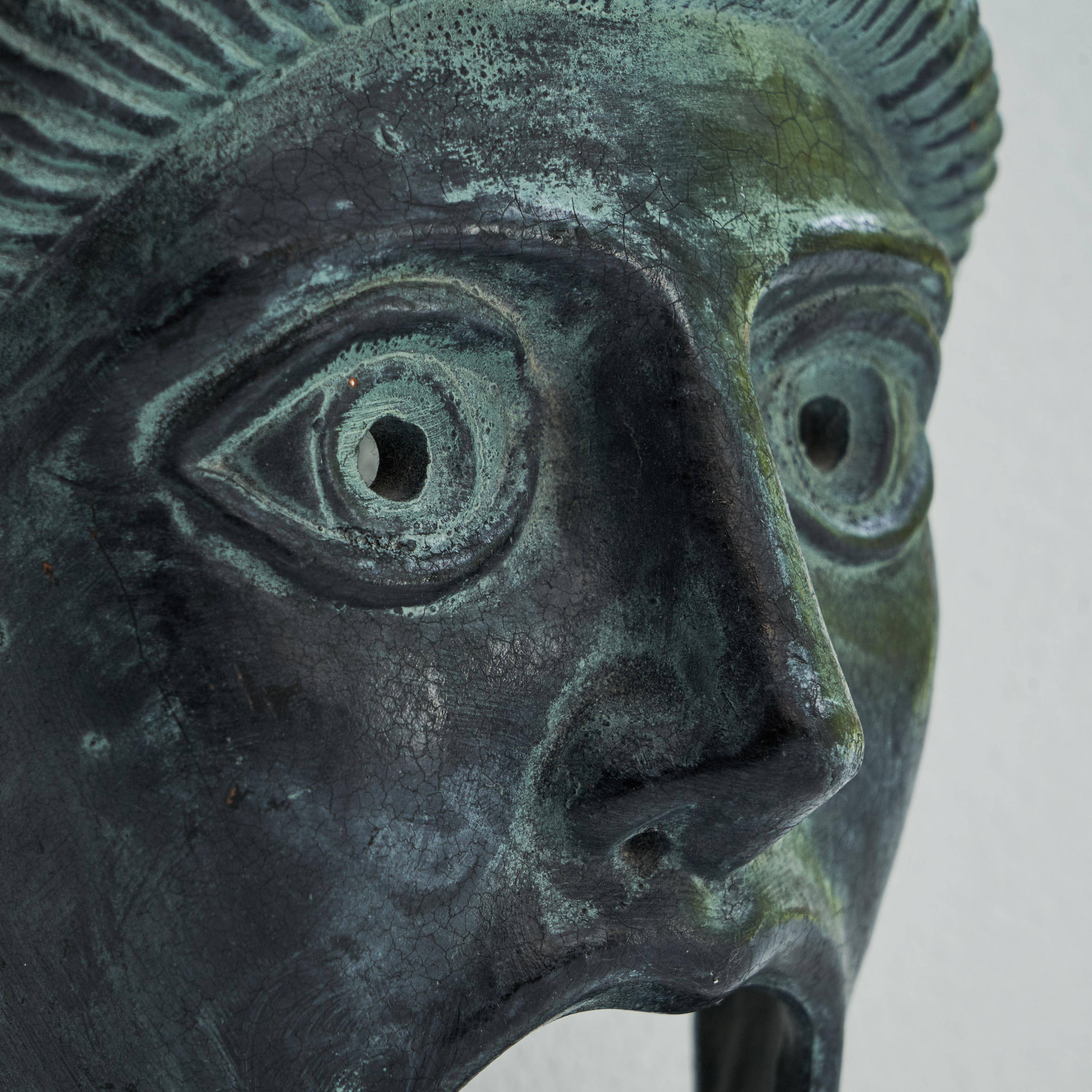 Mid-century Greek decorative mask
