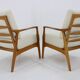 1970s Pair of Restored Armchairs by Drevotvar, Czechoslovakia