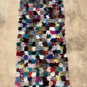 Boucherouite carpet - 94 x 205 cm