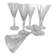 6 Saint-Louis Crystal Glasses - Nelly Model