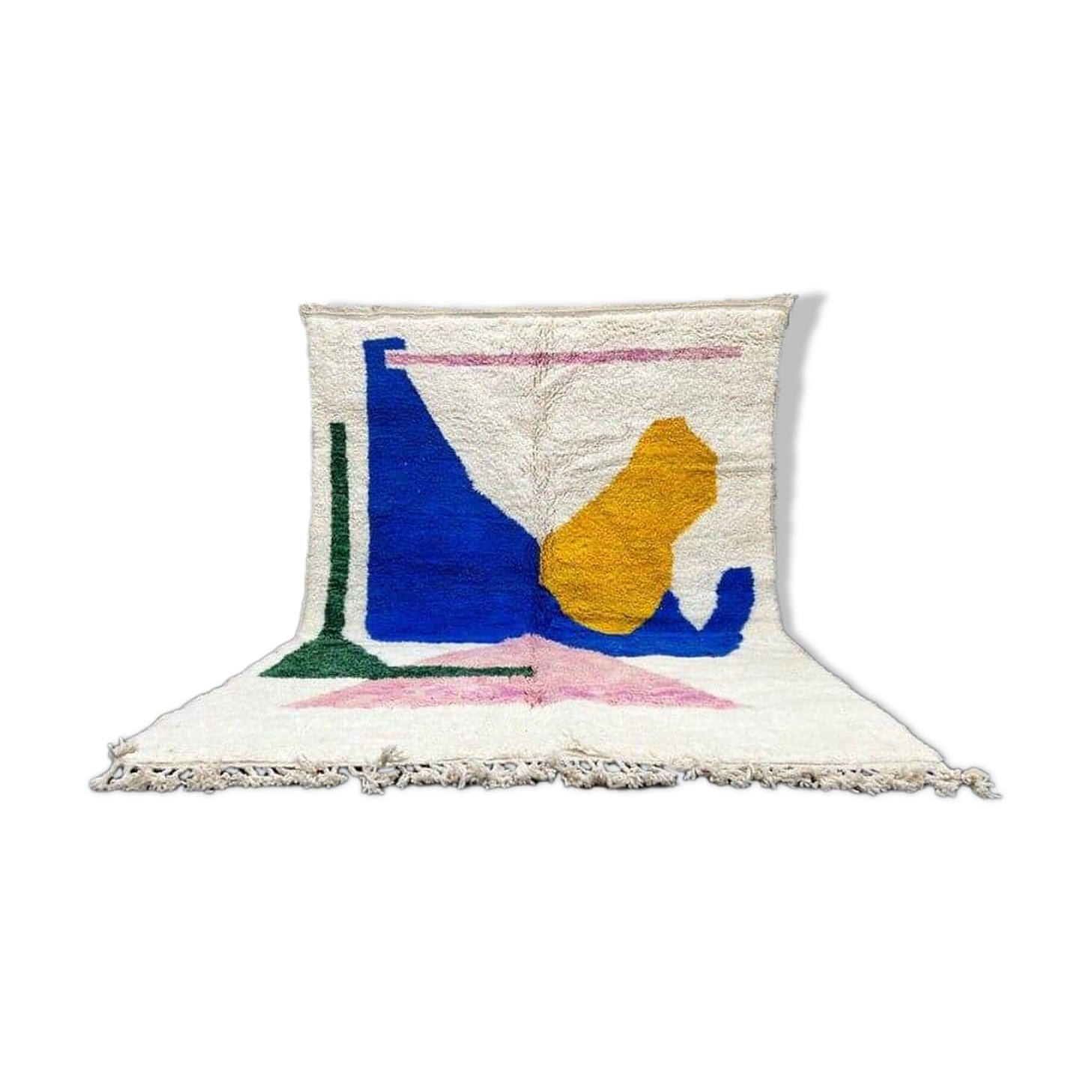 Tapis en laine pure grand taille 200 x 300 cm